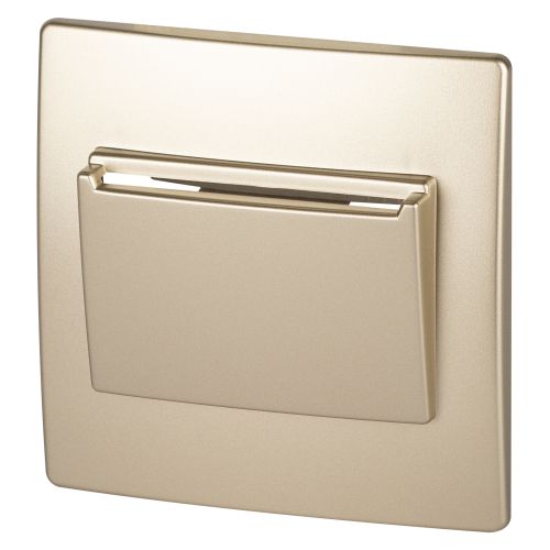  Накладка на карточный выключатель Эра12 12-6201-04 на 12-4105-99 шампань Эра Б0043203 фото в каталоге от BTSprom.by