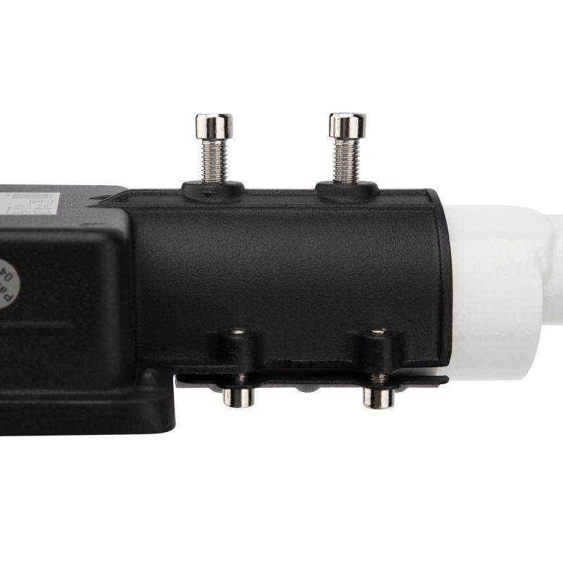  Кронштейн для консольного светильника приставного монтажа 1 хомутом сер. (сталь 2мм 625х460х280 d51) Rexant 607-405 фото в каталоге от BTSprom.by