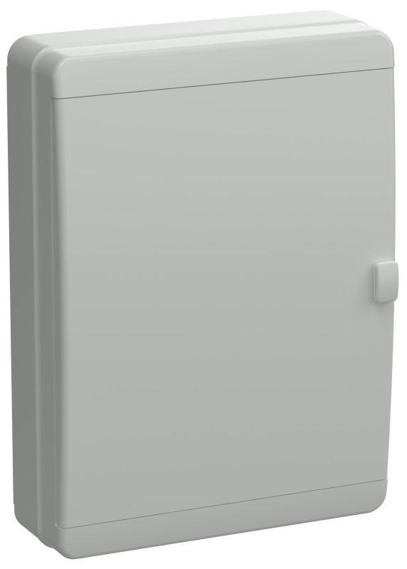 корпус кмпн-54 tekfor ip65 сер. непрозр. дверь пластик. iek tf5-kp73-n-54-65-k03-k03 от BTSprom.by