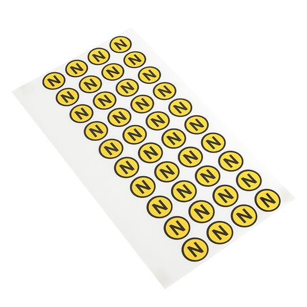 наклейка "n" d20мм ekf an-2-07 от BTSprom.by