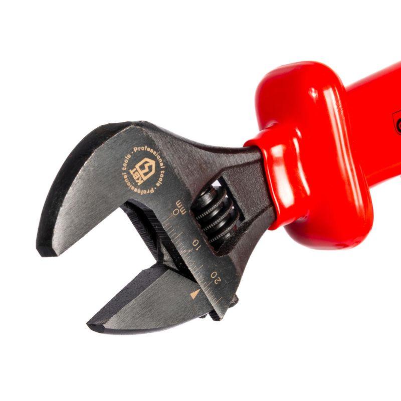  Ключ разводной диэлектрический 20 мм ЭКСПЕРТ Ключ разводной диэлектрический 20мм ЭКСПЕРТ КВТ 89755 фото в каталоге от BTSprom.by