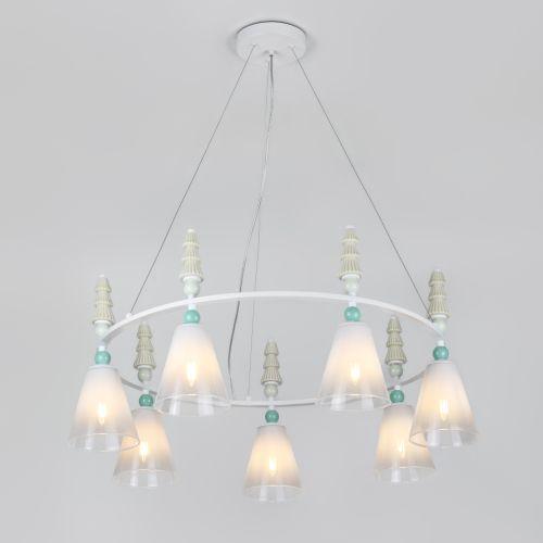  Люстра Cataleya 4146-307 60Вт 7хE27 дизайн Rivoli Б0066496 фото в каталоге от BTSprom.by