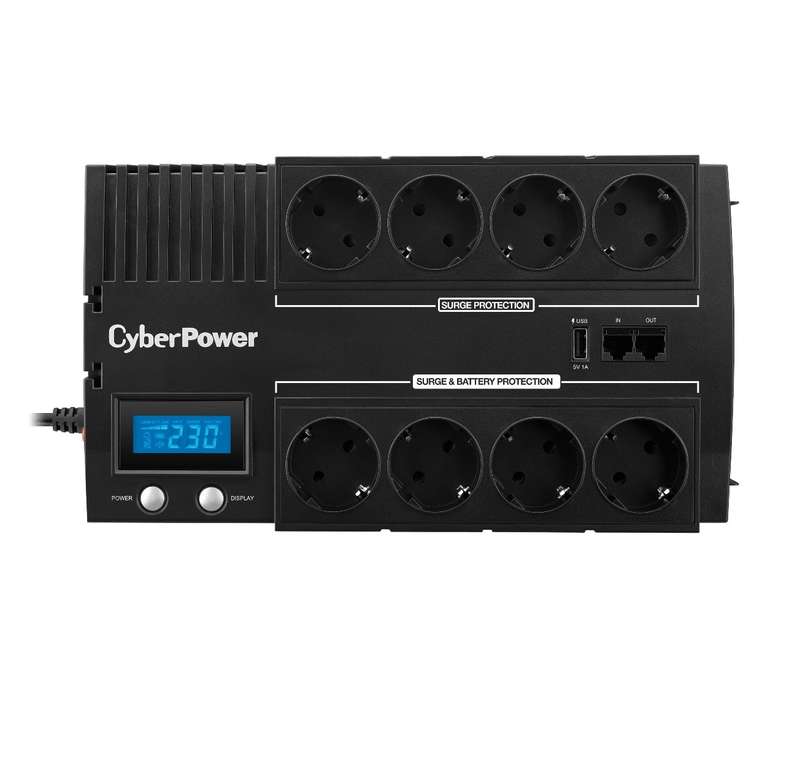 источник бесперебойного питания line-interactive 1200в.а/720вт usb/rj11/45 (4+4 euro) cyberpower 1000449221 от BTSprom.by