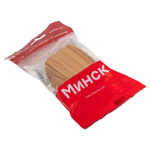  Выключатель 1-кл. 2п ОП Минск 10А IP20 светл. дерево EKF EGV10-021-30 фото в каталоге от BTSprom.by