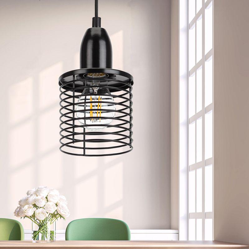 светильник подвесной pl5 bk макс. 60вт e27 d107мм металл черн. эра б0037452 от BTSprom.by