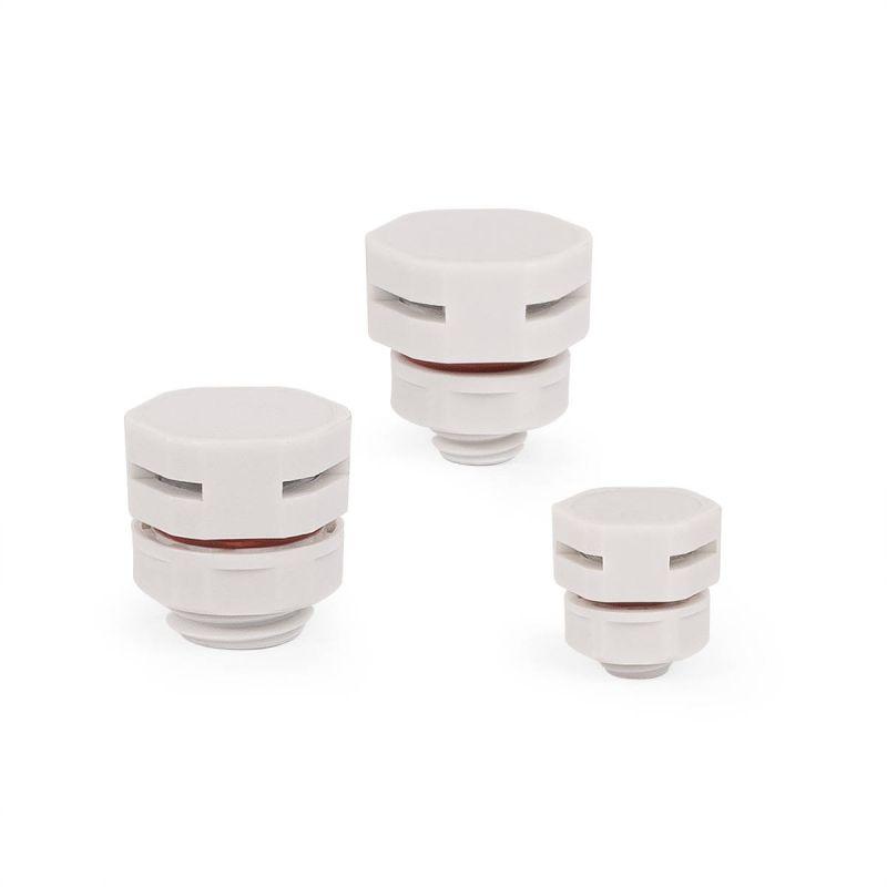  Клапан вентилируемый КВП-М12 пластик. бел. (уп.100шт) Fortisflex 88852 фото в каталоге от BTSprom.by