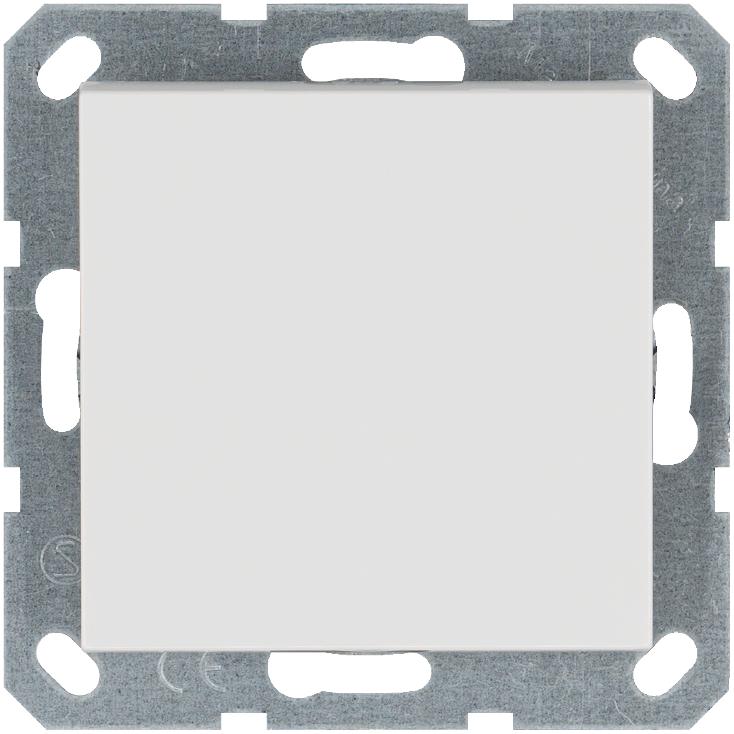 кнопка звонка 1-кл. 10а ip20 механизм бел. глянцевый jasmart g3010w от BTSprom.by