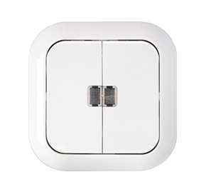 выключатель 2-кл. сп 10а ip44 бел. bylectrica с5 10-819 от BTSprom.by