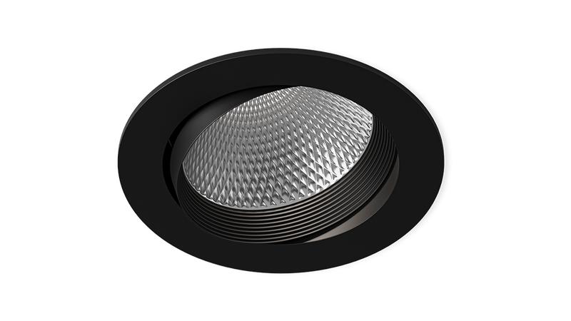 светильник светодиодный потолочный встраив. наклонный dl-kz 18вт ip20 нейтрал. бел. 4000к черн. designled 00-00002349 от BTSprom.by