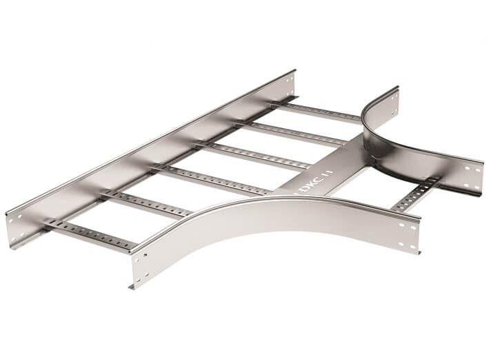 ответвитель т 80х200 r-600 лонжерон 1.5мм в компл. с крепежн. элемент. и соед. пластинами гор. оцинк. dkc lit8602khdz от BTSprom.by