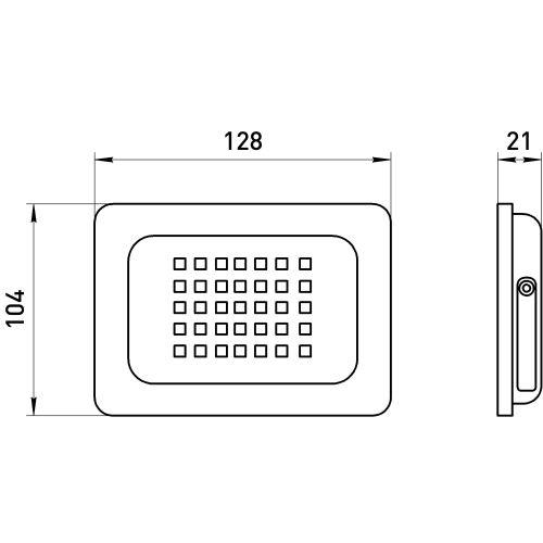 Прожектор светодиодный LPR-041-1-65K-030 30Вт 6500К 2100лм IP65 139х104х35 уличный датчик движ. нерегулир. Эра Б0043575 фото в каталоге от BTSprom.by  Прожектор светодиодный LPR-041-1-65K-030 30Вт 6500К 2100лм IP65 139х104х35 уличный датчик движ. нерегулир. Эра Б0043575 фото в каталоге от BTSprom.by