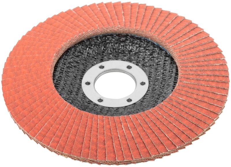 Круг лепестковый торцевой керамический 125мм Р 100 FIT 39964 фото в каталоге от BTSprom.by