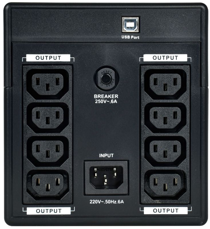  Источник бесперебойного питания ELECTRA ET 1.5кВ.А/900Вт с АКБ 2х9А.ч USB ITK EET-1500VA-1-002 фото в каталоге от BTSprom.by