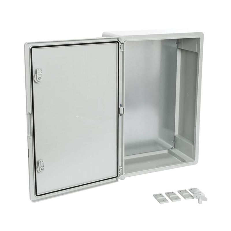 корпус пластиковый с монтажной панелью щмп ip65 сер. дверь 600х400х200 промрукав pr08.26486 от BTSprom.by