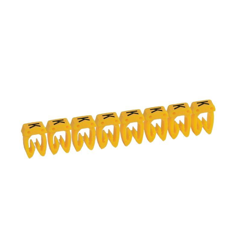 маркер каб. 0.15-0.5кв.мм cab3 "k" черн. на желт. фоне (уп.300шт) leg 038120 от BTSprom.by
