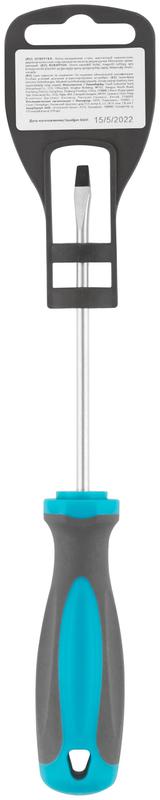  Отвертка CrV сталь прорезиненная ручка SL4х100мм MOS 53707М фото в каталоге от BTSprom.by