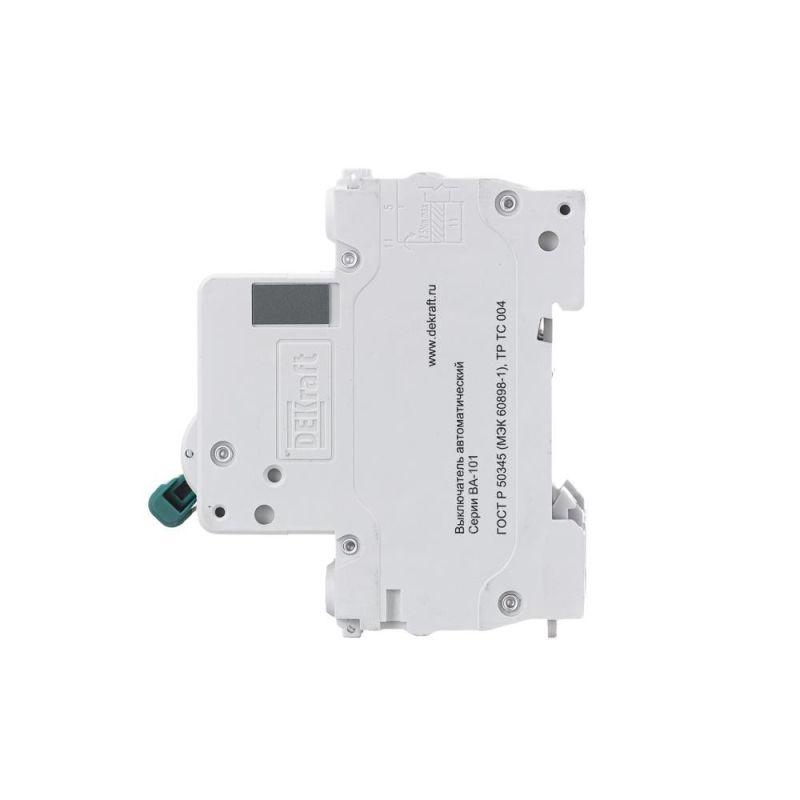  Выключатель автоматический модульный 3п C 63А 4.5кА ВА-101 DEKraft 11084DEK фото в каталоге от BTSprom.by