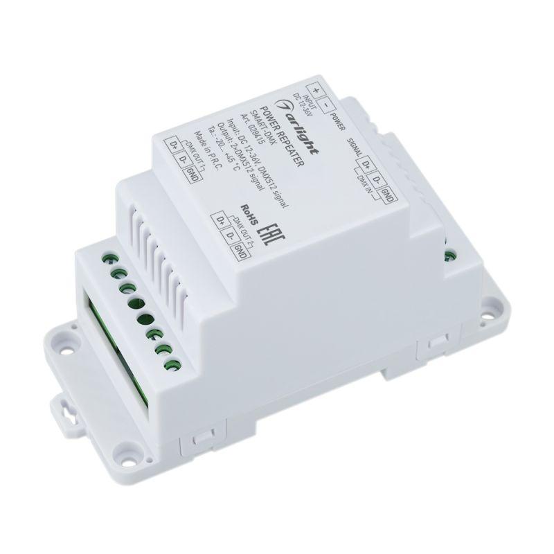 усилитель smart-dmx (12-36в 2ch din) (ip20 пластик) arlight 028415 от BTSprom.by