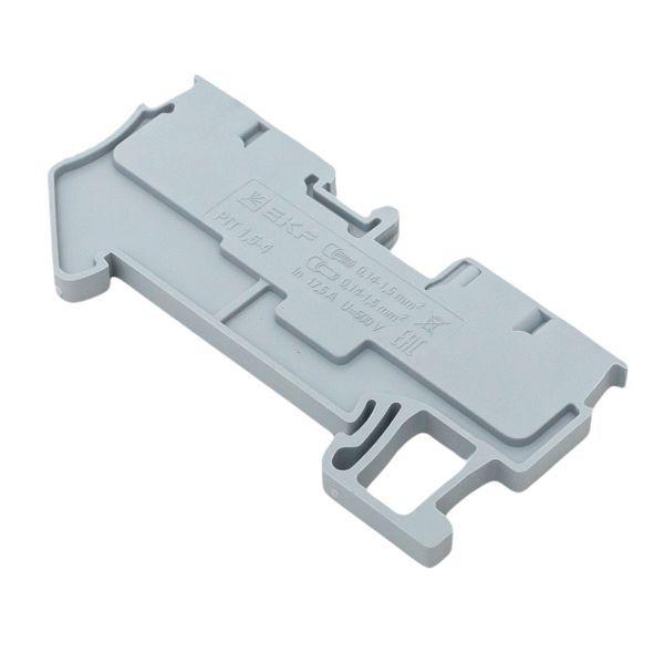  Колодка клеммная пружинная 1.5 Push-in 4 вывода сер. EKF PIT-1.5-4 фото в каталоге от BTSprom.by