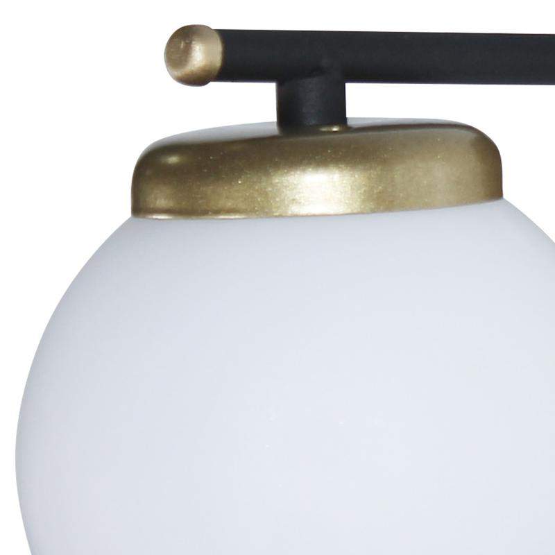  Светильник "Злата" 141 (плафон 8728) НСБ 01-4х25-101 G9 [ИМ] потолочн. черн.зол. Элетех 1005405280 фото в каталоге от BTSprom.by