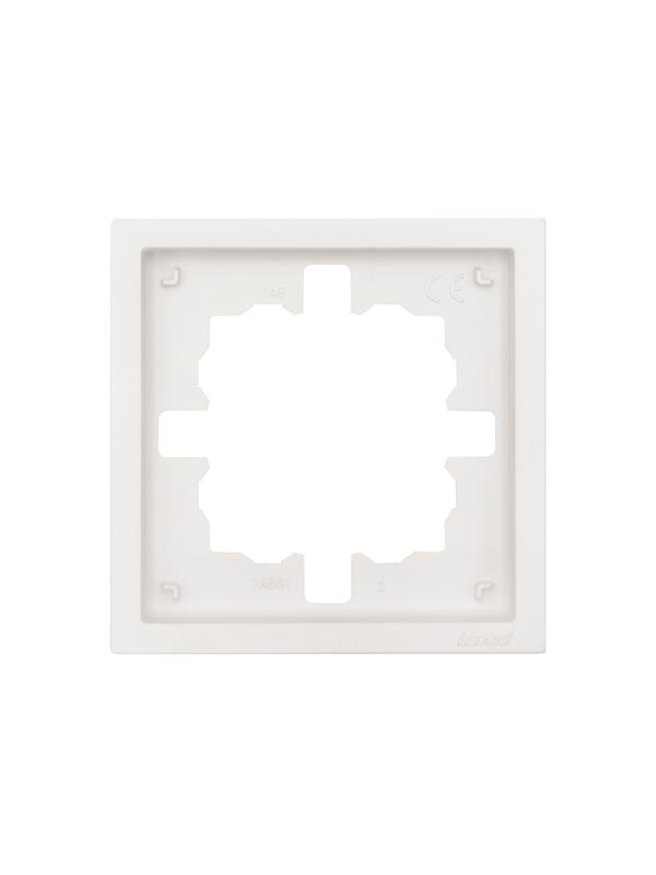 рамка 1-м zima универс. бел. искра матов. lezard 704-1400-146 от BTSprom.by