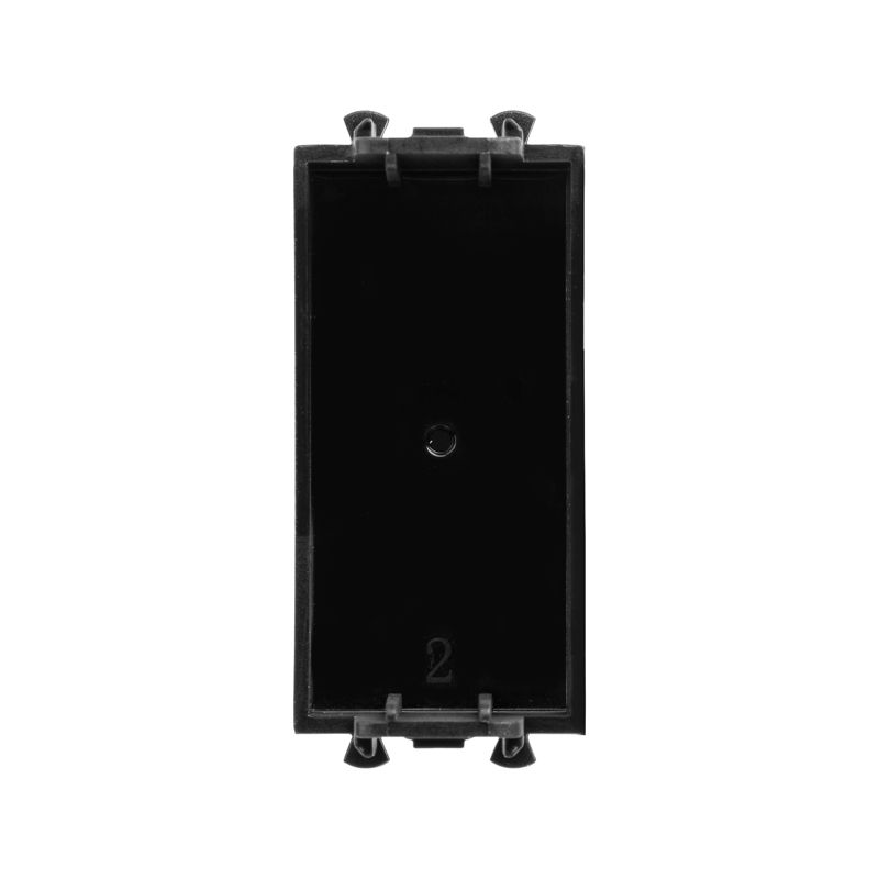  Заглушка модульная 1мод. Avanti "Черный матовый" DKC 4412991 фото в каталоге от BTSprom.by