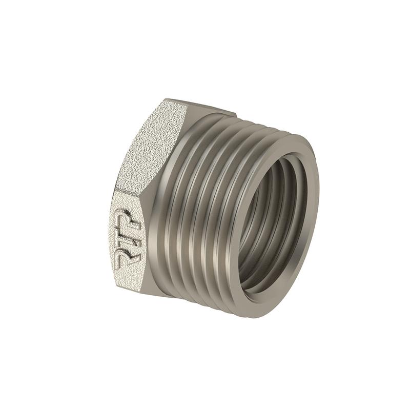 футорка латунь внутр./наружн. резьба 1 1/4х1/2дюйм никель rtp 25125 от BTSprom.by