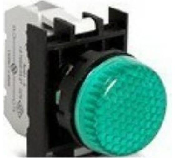арматура сигнальная со светодиодом 100-250в перем. тока зел. emas cp0y0xy от BTSprom.by