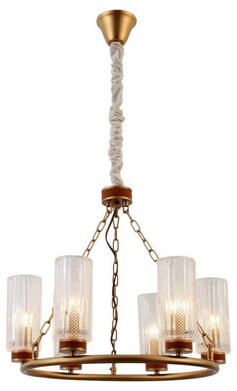 люстра ante 1024-206 6хе14 40вт хрусталь классика rivoli б0050245 от BTSprom.by