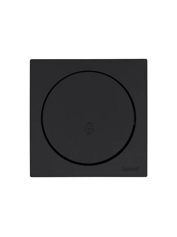  Кнопка звонка СП OSEN механизм черн. бархат LEZARD 743-4288-103 фото в каталоге от BTSprom.by