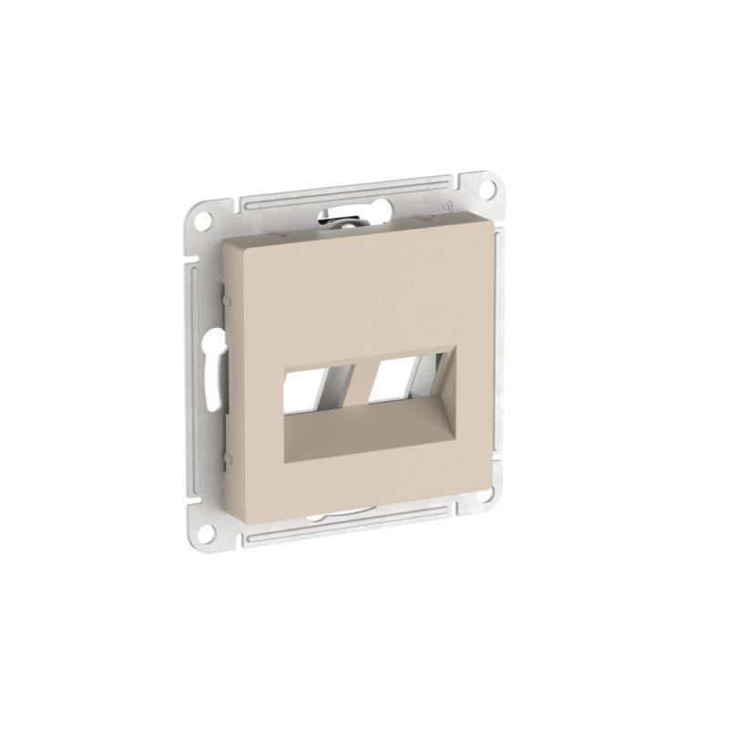 накладка двойная atlasdesign для информационных функций типа keystone песочн. se atn001290 от BTSprom.by