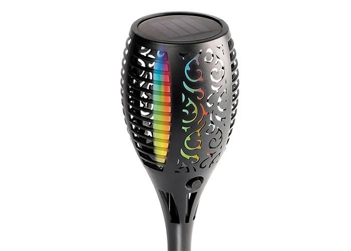 светильник светодиодный slr-s11-rgb садовый эффект факела 33led 58см ip44 (3 варианта установки) солнечная батарея фаzа 5040823 от BTSprom.by