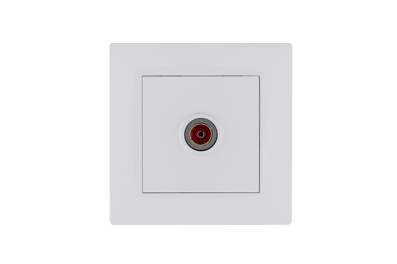розетка tv проходная karea rizz бел. makel 88001007 от BTSprom.by