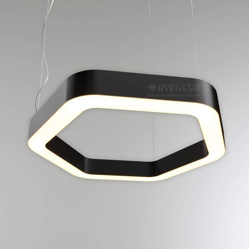 светильник светодиодный rve-lbx-hole-hexa-soft-1400-n 111вт 4000к 1400х1287х100мм накладной шир. рассеив.=80мм бел. rvelektro rve00001414 от BTSprom.by