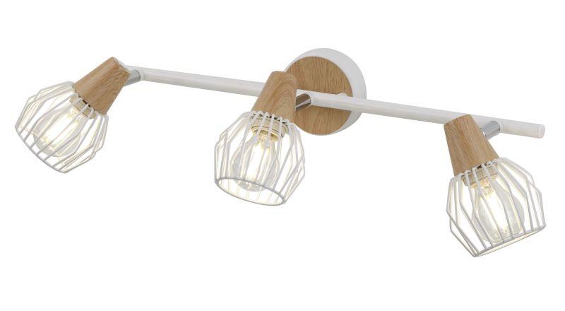 светильник настенно-потолочный спот naturale 7002-703 3хe14 40вт поворотный rivoli б0038098 от BTSprom.by