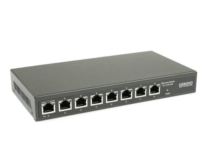 коммутатор poe 2.5g sw-8d-1(120вт) ethernet на 8 rj45 портов osnovo 14342 от BTSprom.by