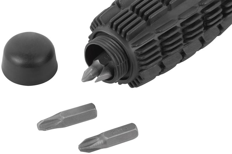  Отвертка 5 CrV бит усиленная ручка с антискользящей накладкой черн. FIT 56245 фото в каталоге от BTSprom.by