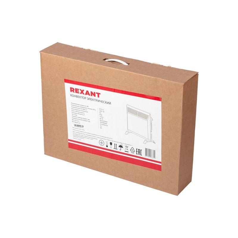  Конвектор электрический 1.5кВт с механическим термостатом; СТИЧ нагревательный элемент; ножки Rexant 60-0091 фото в каталоге от BTSprom.by