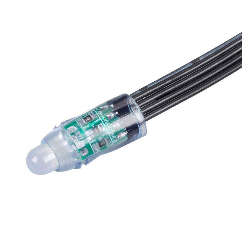 модуль герметичный arl-uvr-d12 12в rgb (0.3вт ip67 90 deg) пластик (уп.500шт) arlight 043430 от BTSprom.by