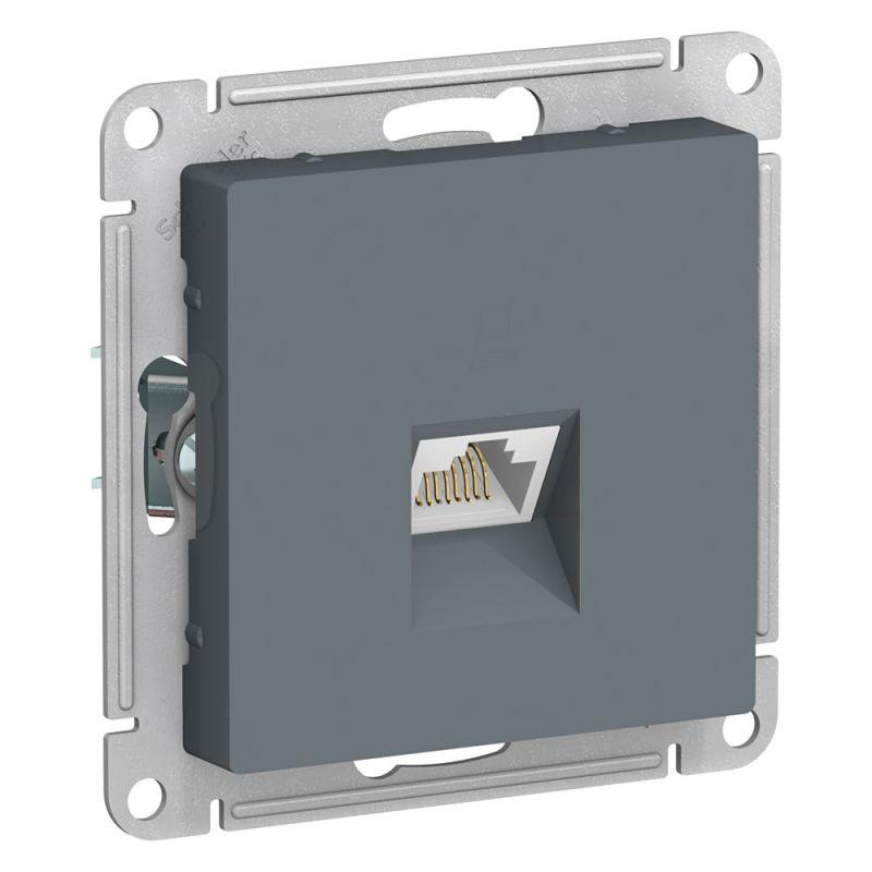 розетка компьютерная atlasdesign rj45 кат.5e механизм грифель se atn000783 от BTSprom.by