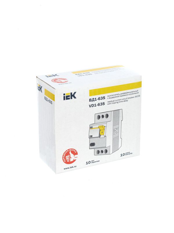  Выключатель дифференциального тока (УЗО) 2п 40А 300мА тип ACS ВД1-63S KARAT IEK MDV12-2-040-300 фото в каталоге от BTSprom.by