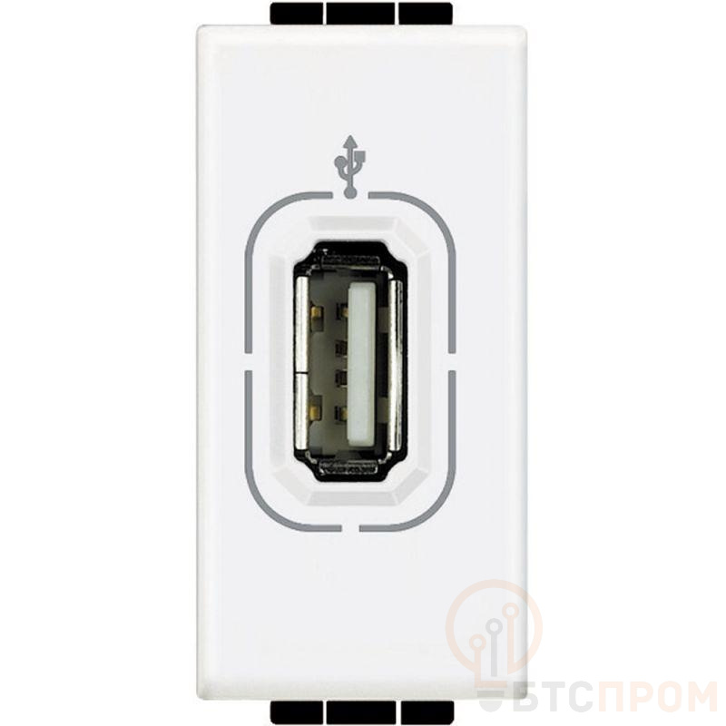 Разъем USB LivingLight бел. Leg BTC N4285 фото в каталоге от BTSprom.by  Разъем USB LivingLight бел. Leg BTC N4285 фото в каталоге от BTSprom.by