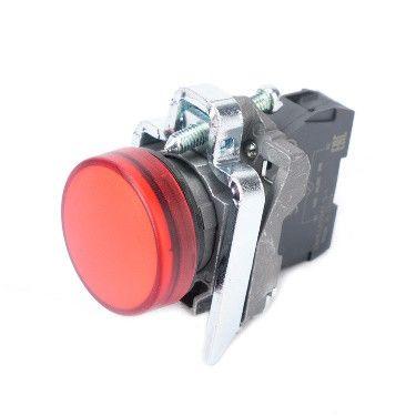 лампа светосигнальная d22мм 230-240в ac красн. в сборе se sb4bvm4 от BTSprom.by