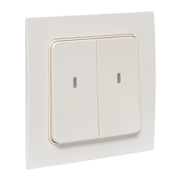  Выключатель 2-кл. Стокгольм Умный бел. Zigbee Сonnect EKF RCV-ST2-WD-ZB фото в каталоге от BTSprom.by