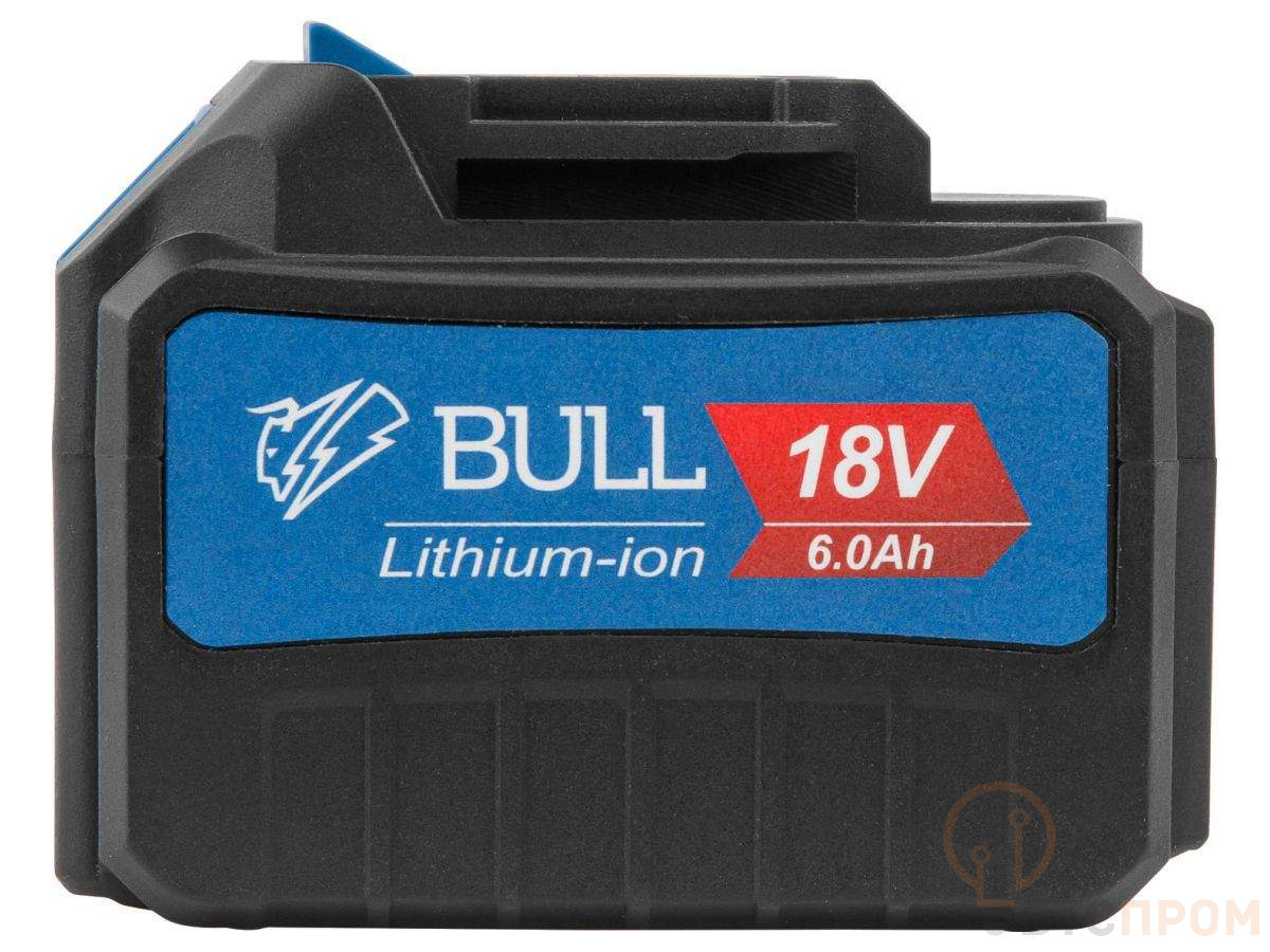  Аккумулятор BULL AK 6001 18.0 В, 6.0 А/ч, Li-Ion (18 В, 6 А*ч,  Li-ion) фото в каталоге от BTSprom.by