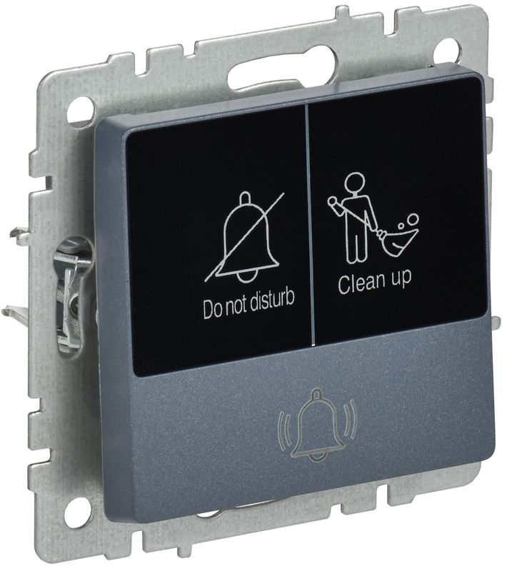 кнопка звонка brite 10а вс10-1-9-брм для отелей с индик. механизм маренго iek br-v14-2-10-k35 от BTSprom.by