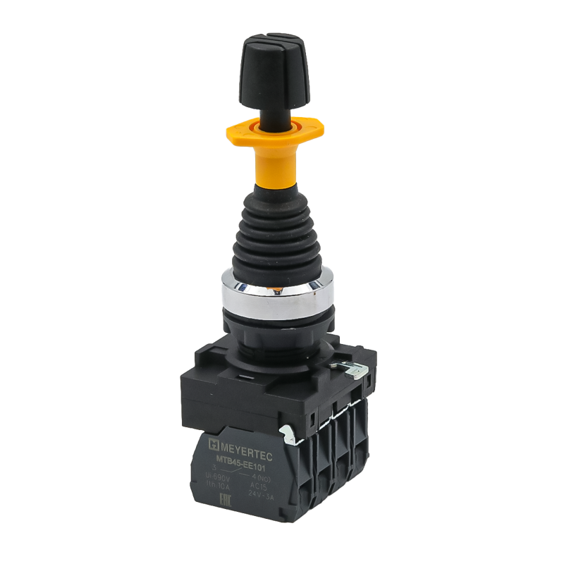 джойстик в сборе 4no 4 положения с фиксацией и блокировкой mtb5-pa34 овен 137312 от BTSprom.by