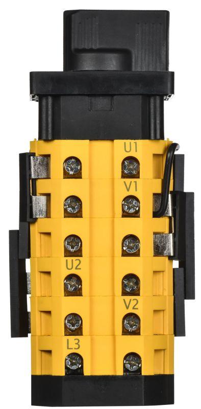  Переключатель кулачковый 10А (сх. 23) стандартная рукоятка IEK MI-CS10-010-023 фото в каталоге от BTSprom.by