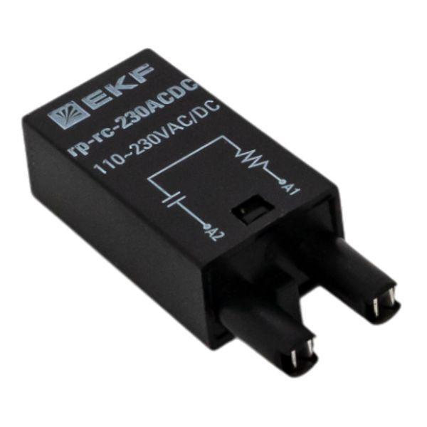  Модуль защитный RC 110-230В AC/DC для промежуточных реле RP AVERES EKF rp-rc-230ACDC фото в каталоге от BTSprom.by