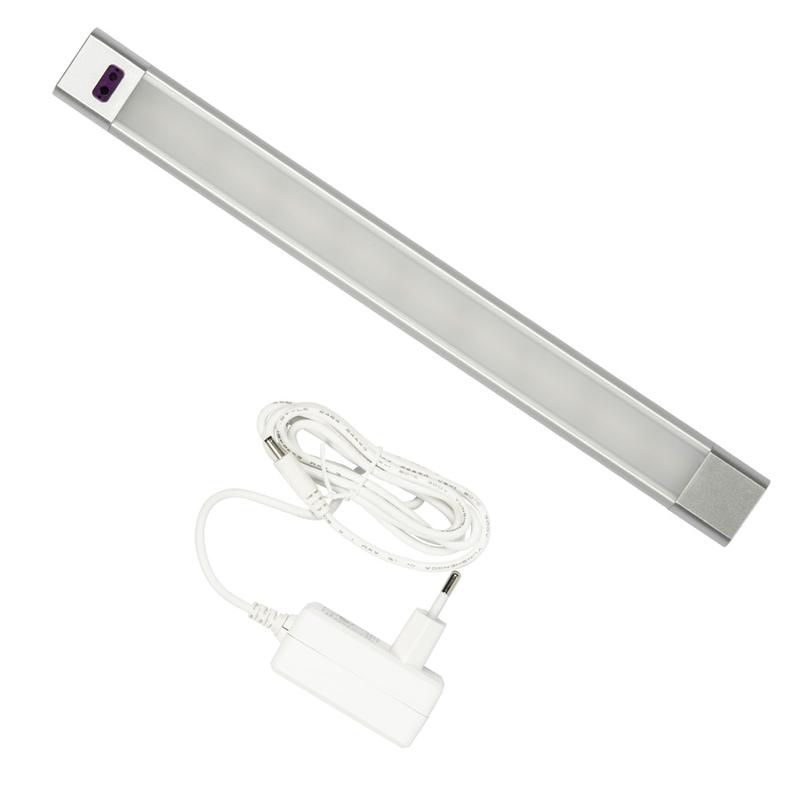 светильник светодиодный uli-f46-5w/2700-6000k/dim sensor ip20 silver 400лм для мебели 300х30х11.5мм uniel ul-00008282 от BTSprom.by